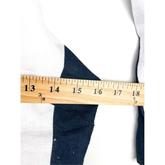 Katharine Kidd Women's Sky‎ Striped Linen Tie Top Tank Size S - Picture 11 of 11